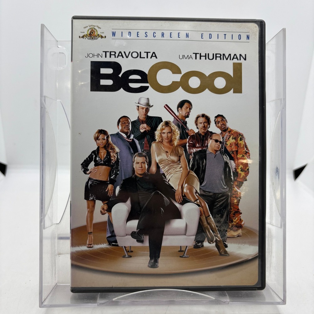 Be Cool DVD Widescreen Edition John Travolta Uma Thurman 2005 MGM 1008850